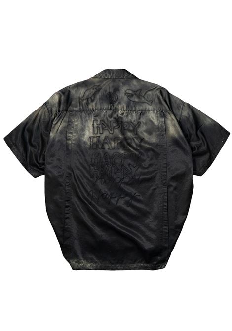 bowling s/s shirt man black MAISON MIHARA YASUHIRO | J14SH186BLACK
